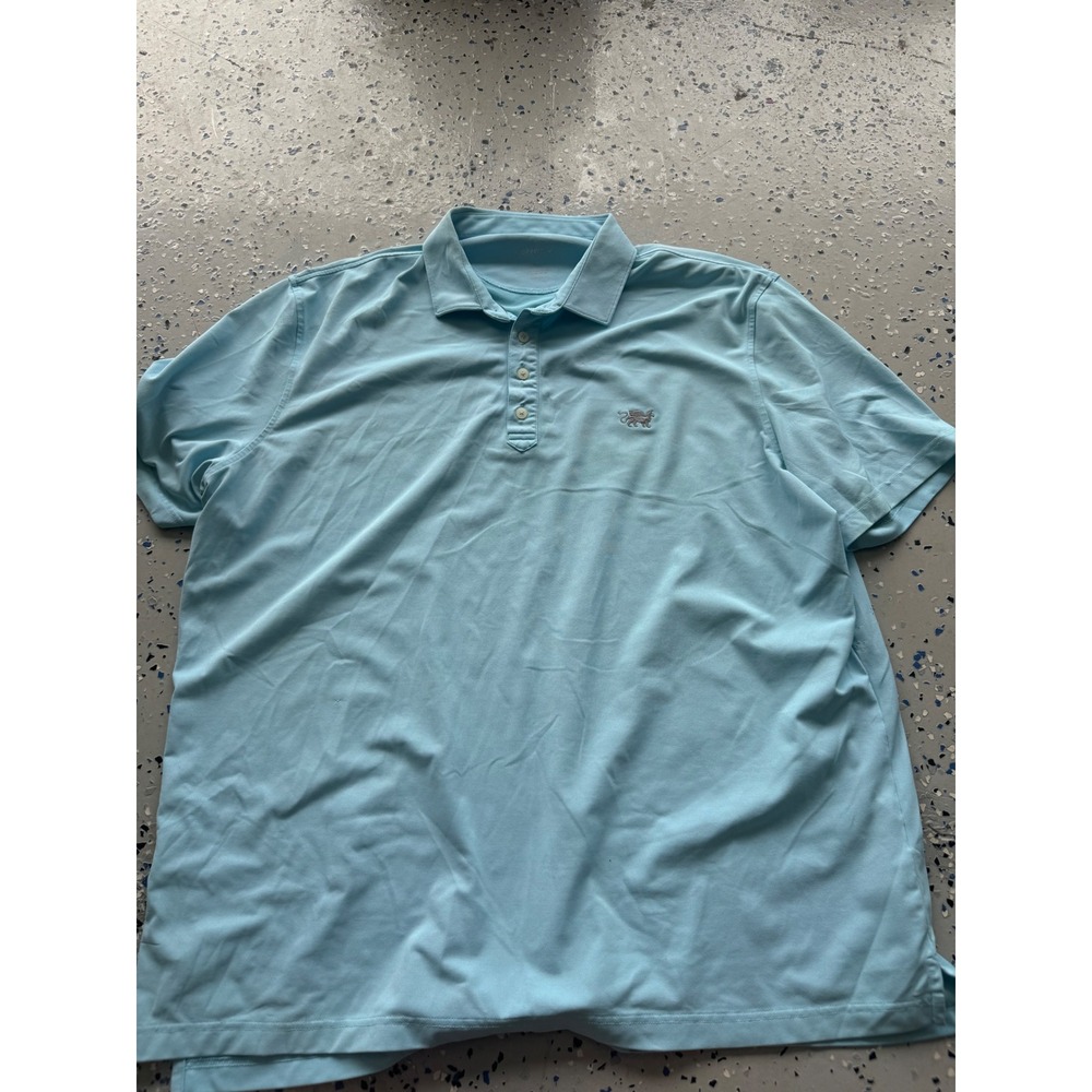 Johnnie-O Polo Shirt Golf Casual Short‎ Sleeve Logo XXL